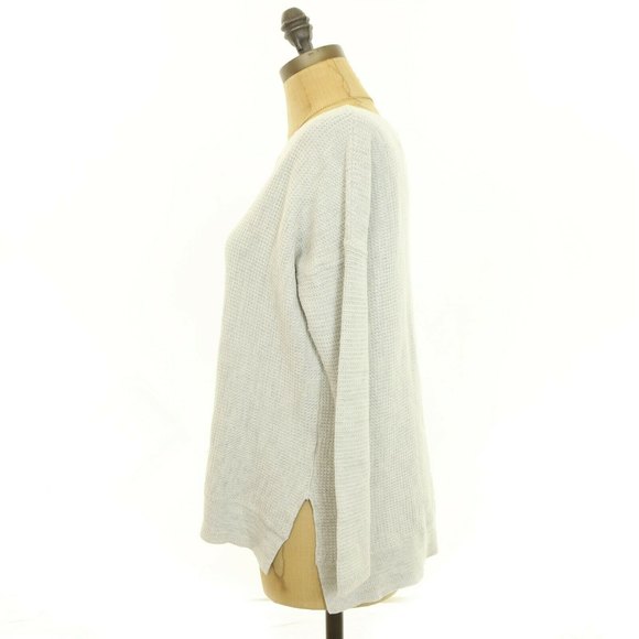 Soft Joie Kashani Sweater Top Size S Wool Blend Textured Gray Oversized B85 - Picture 4 of 5